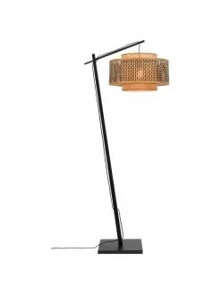 Gro&szlig;e Bogenlampe Bhutan aus Bambus, Ø 50 x H 176 cmNur noch 1 Artikel verfügbar