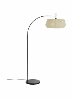 Nordlux Gro&szlig;e Bogenlampe Dicte aus Faltenstoff, B 104 x H 180 cm -Leuchten Verkaufsladen Grosse Bogenlampe Dicte aus Faltenstoff 5