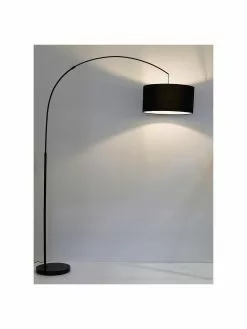 Westwing Collection Große Bogenlampe Niels in Schwarz, Ø 50 x H 218 cm -Leuchten Verkaufsladen Grosse Bogenlampe Niels in Schwarz 4