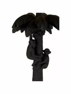 Lucide Gro&szlig;e Boho-Tischlampe Coconut in Schwarz, Ø 31 x H 58 cm -Leuchten Verkaufsladen Grosse Boho Tischlampe Coconut in Schwarz 5