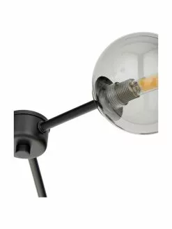 Westwing Collection Gro&szlig;e Deckenleuchte Aurelia in Schwarz, B 110 x H 32 cm -Leuchten Verkaufsladen Grosse Deckenleuchte Aurelia in Schwarz 5