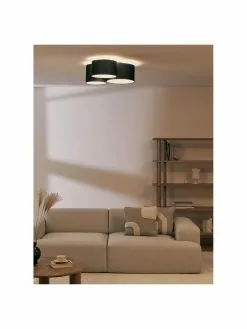 Westwing Collection Gro&szlig;e Deckenleuchte Luke, Ø 61 x H 26 cm -Leuchten Verkaufsladen Grosse Deckenleuchte Luke 9