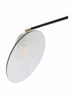 Westwing Collection Gro&szlig;e Deckenleuchte Neron mit Gold-Dekor in Schwarz, B 173 x H 52 cm -Leuchten Verkaufsladen Grosse Deckenleuchte Neron mit Gold Dekor in Schwarz 5