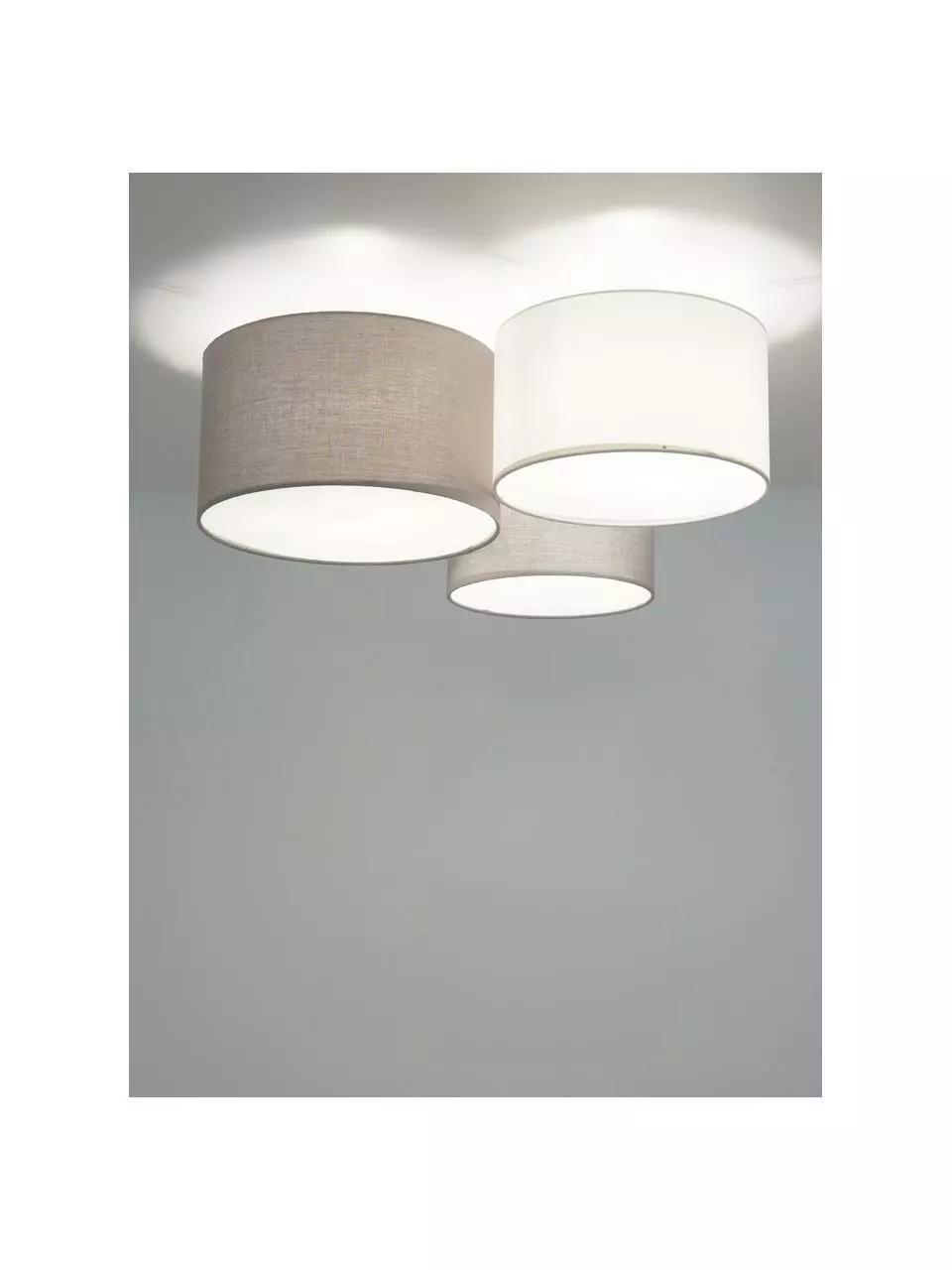 Große Deckenleuchte Pastore, Ø 61 x H 26 cm 6 Große Deckenleuchte Pastore, Ø 61 x H 26 cm – Bild 4