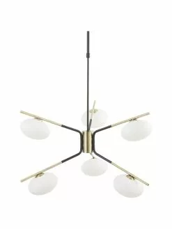 Westwing Collection Gro&szlig;e Design Pendelleuchte Guna, Ø 70 cm