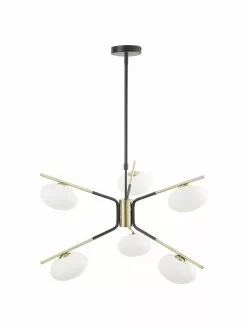 Westwing Collection Gro&szlig;e Design Pendelleuchte Guna, Ø 70 cm -Leuchten Verkaufsladen Grosse Design Pendelleuchte Guna 4