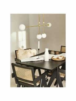 Westwing Collection Gro&szlig;e Design Pendelleuchte Moon, B 112 x H 90 cm -Leuchten Verkaufsladen Grosse Design Pendelleuchte Moon 2