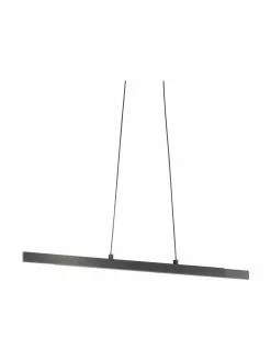 Schöner Wohnen Große Dimmbare Ausziehbare LED-Pendelleuchte Stripe, B 140 x H 6 cm