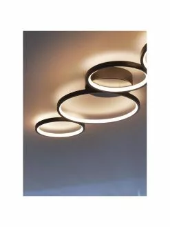 Searchlight Große Dimmbare LED-Deckenleuchte Cirque, B 98 x H 6 cm 13 Searchlight Große Dimmbare LED-Deckenleuchte Cirque, B 98 x H 6 cm -Leuchten Verkaufsladen Grosse Dimmbare LED Deckenleuchte Cirque 5