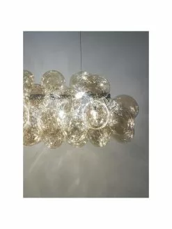 By Rydens Gro&szlig;e Glaskugel Pendelleuchte Gross Bar, B 80 x H 36 cm -Leuchten Verkaufsladen Grosse Glaskugel Pendelleuchte Gross Bar 5