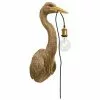Kare Design Gro&szlig;e Handgefertigte Wandleuchte Heron mit Stecker, T 26 x H 62 cm -Leuchten Verkaufsladen Grosse Handgefertigte Wandleuchte Heron mit Stecker