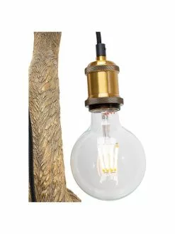 Kare Design Gro&szlig;e Handgefertigte Wandleuchte Heron mit Stecker, T 26 x H 62 cm -Leuchten Verkaufsladen Grosse Handgefertigte Wandleuchte Heron mit Stecker 4