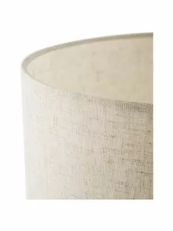 Westwing Collection Große Keramik-Tischlampe Christine in Grau, Ø 28 x H 53 cm -Leuchten Verkaufsladen Grosse Keramik Tischlampe Christine in Grau 4