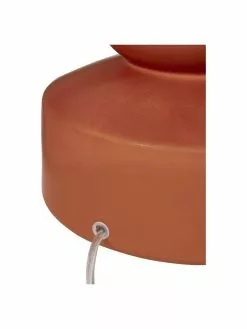 Westwing Collection Gro&szlig;e Keramik-Tischlampe Georgina in Terrakotta, Ø 33 x H 52 cm -Leuchten Verkaufsladen Grosse Keramik Tischlampe Georgina in Terrakotta 5