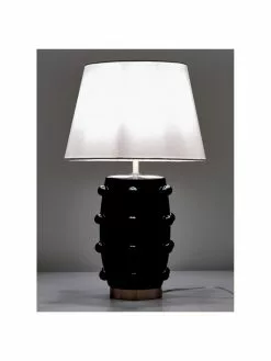 Westwing Collection Gro&szlig;e Keramik-Tischlampe Leandra, Ø 36 x H 57 cm -Leuchten Verkaufsladen Grosse Keramik Tischlampe Leandra 3