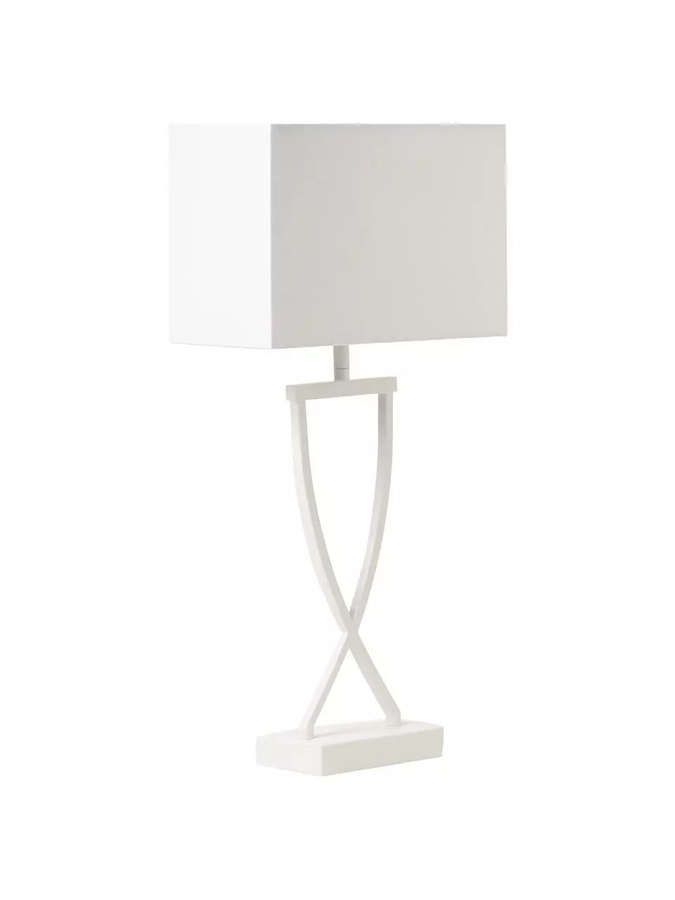 Westwing Collection Große Klassische Tischlampe Vanessa in Weiß, B 27 x H 52 cm 6 Westwing Collection Große Klassische Tischlampe Vanessa in Weiß, B 27 x H 52 cm – Bild 4