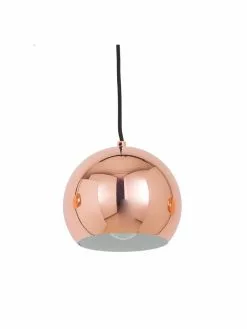 Frandsen Gro&szlig;e Kugel-Pendelleuchte Ball in Kupferfarben, B 100 x H 18 cm -Leuchten Verkaufsladen Grosse Kugel Pendelleuchte Ball in Kupferfarben 5