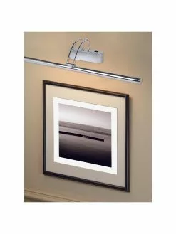 Searchlight Große LED-Bilderleuchte Picture mit Schalter in Chrom, B 68 x H 12 cm -Leuchten Verkaufsladen Grosse LED Bilderleuchte Picture mit Schalter in Chrom 2