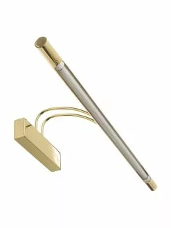 Searchlight Gro&szlig;e LED-Bilderleuchte Picture mit Schalter in Gold, B 68 x H 12 cm -Leuchten Verkaufsladen Grosse LED Bilderleuchte Picture mit Schalter in Gold 4