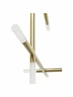 Westwing Collection Gro&szlig;e LED-Deckenleuchte Gratia in Gold, B 76 x H 50 cm -Leuchten Verkaufsladen Grosse LED Deckenleuchte Gratia in Gold 4