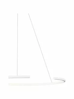 Gro&szlig;e LED-Pendelleuchte Breda in Wei&szlig;, Ø 70 x H 200 cm -Leuchten Verkaufsladen Grosse LED Pendelleuchte Breda in Weiss 4