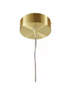 Westwing Collection Gro&szlig;e LED-Pendelleuchte Gratia in Gold, B 90 x H 90 cm -Leuchten Verkaufsladen Grosse LED Pendelleuchte Gratia in Gold 4