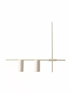 Westwing Collection Gro&szlig;e Moderne Pendelleuchte Cassandra in Beige, B 143 x H 73 cm -Leuchten Verkaufsladen Grosse Moderne Pendelleuchte Cassandra in Beige 4