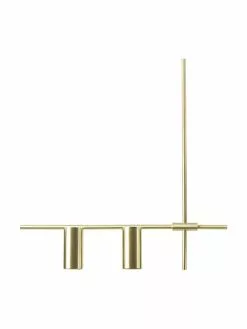 Westwing Collection Gro&szlig;e Moderne Pendelleuchte Cassandra in Messingfarben, B 143 x H 73 cm -Leuchten Verkaufsladen Grosse Moderne Pendelleuchte Cassandra in Messingfarben 4