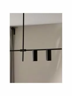 Westwing Collection Gro&szlig;e Moderne Pendelleuchte Cassandra in Schwarz, B 143 x H 73 cm -Leuchten Verkaufsladen Grosse Moderne Pendelleuchte Cassandra in Schwarz 2