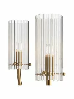 Gro&szlig;e Pendelleuchte Arco in Gold, Ø 61 x H 67 cm -Leuchten Verkaufsladen Grosse Pendelleuchte Arco in Gold 3