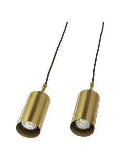 Westwing Collection Gro&szlig;e Pendelleuchte Arvo in Messingfarben, B 75 cm x H 120 cm -Leuchten Verkaufsladen Grosse Pendelleuchte Arvo in Messingfarben 5