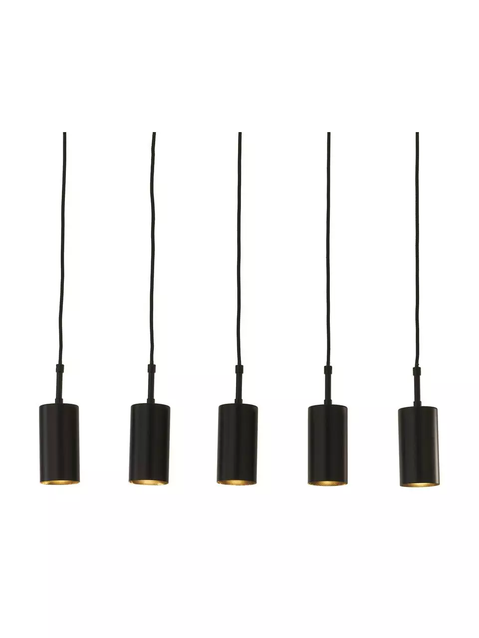 Westwing Collection Große Pendelleuchte Arvo in Schwarz, B 75 cm x H 120 cm 5 Westwing Collection Große Pendelleuchte Arvo in Schwarz, B 75 cm x H 120 cm – Bild 3