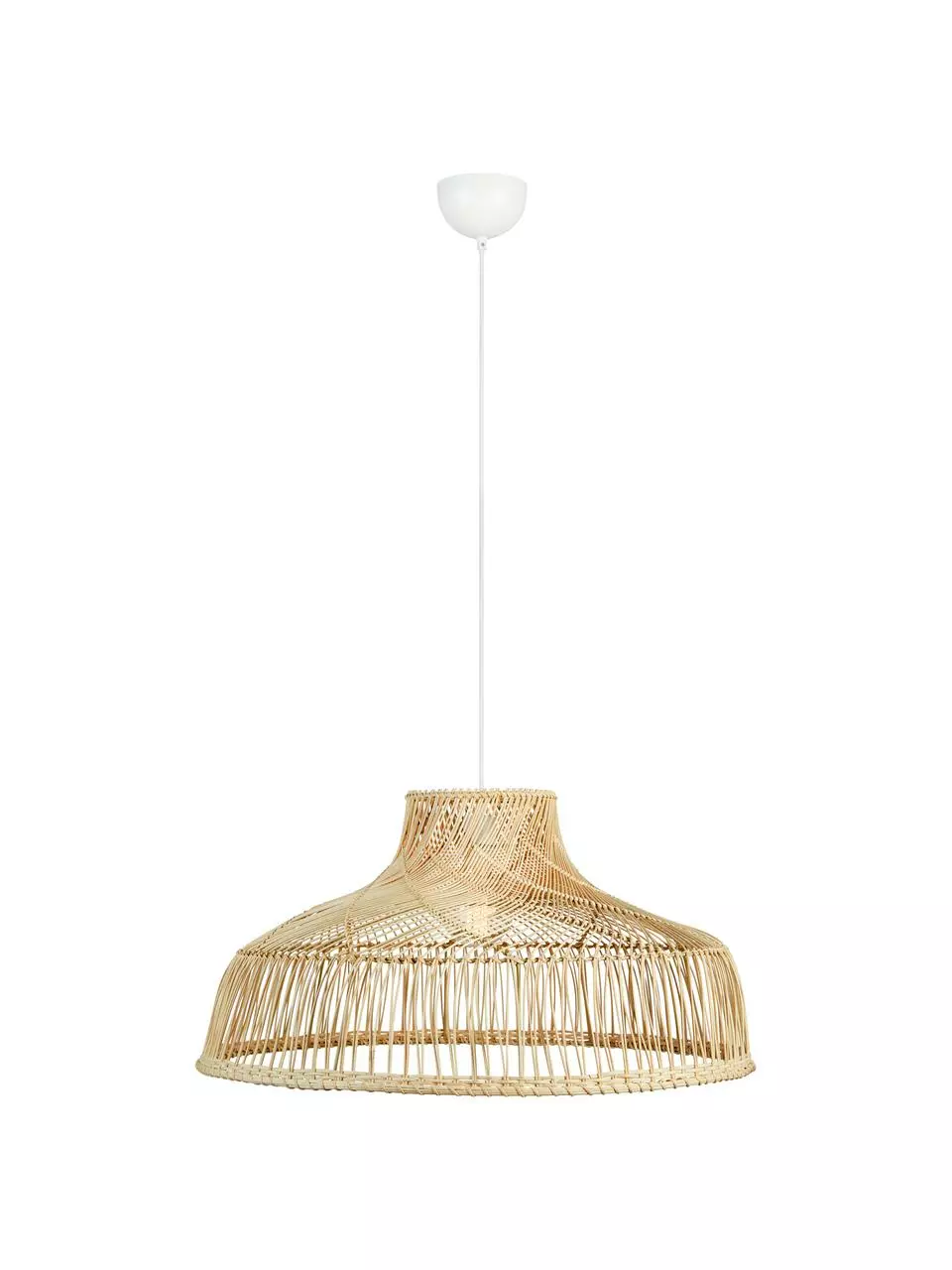 Markslöjd Große Pendelleuchte Braid aus Rattan, Ø 72 x H 37 cm 6 Markslöjd Große Pendelleuchte Braid aus Rattan, Ø 72 x H 37 cm – Bild 4