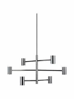 Markslöjd Große Pendelleuchte Capital in Silber, Ø 63 cm 13 Markslöjd Große Pendelleuchte Capital in Silber, Ø 63 cm -Leuchten Verkaufsladen Grosse Pendelleuchte Capital in Silber 5