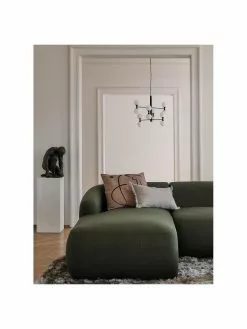 Westwing Collection Gro&szlig;e Pendelleuchte Grover mit Glaskugeln in Schwarz, Ø 70 x H 56 cm -Leuchten Verkaufsladen Grosse Pendelleuchte Grover mit Glaskugeln in Schwarz 2