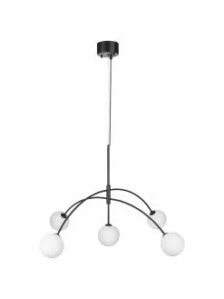 Marksl&ouml;jd Gro&szlig;e Pendelleuchte Heaven aus Opalglas, Ø 117 x H 70 cmNur noch wenige verfügbar -Leuchten Verkaufsladen Grosse Pendelleuchte Heaven aus Opalglas 10