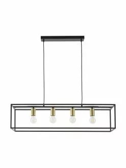 Lucide Gro&szlig;e Pendelleuchte Ruben im Industrial-Style, B 92 x H 22 cm -Leuchten Verkaufsladen Grosse Pendelleuchte Ruben im Industrial Style 3