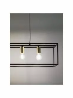 Lucide Gro&szlig;e Pendelleuchte Ruben im Industrial-Style, B 92 x H 22 cm -Leuchten Verkaufsladen Grosse Pendelleuchte Ruben im Industrial Style 4