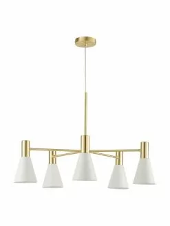 Westwing Collection Große Pendelleuchte Sia aus Metall, Ø 75 x H 14 cm 11 Westwing Collection Große Pendelleuchte Sia aus Metall, Ø 75 x H 14 cm -Leuchten Verkaufsladen Grosse Pendelleuchte Sia aus Metall 3