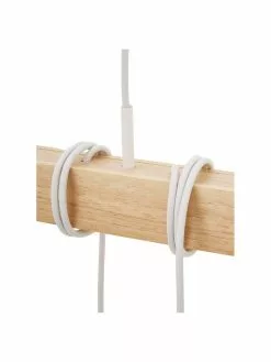 Gro&szlig;e Pendelleuchte Townshend aus Holz, B 100 x T 10 cmNur noch wenige verfügbar -Leuchten Verkaufsladen Grosse Pendelleuchte Townshend aus Holz 15