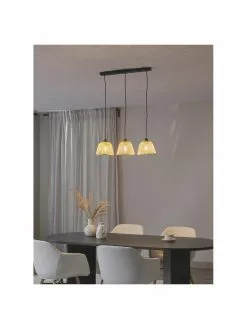 Westwing Collection Gro&szlig;e Pendelleuchte Wasa aus Rattan, B 70 x H 15 cm -Leuchten Verkaufsladen Grosse Pendelleuchte Wasa aus Rattan 4