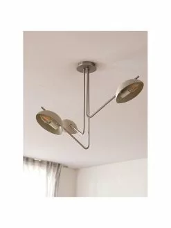 Westwing Collection Gro&szlig;e Retro-Deckenleuchte Johan, Ø 75 x H 50 cm -Leuchten Verkaufsladen Grosse Retro Deckenleuchte Johan 5