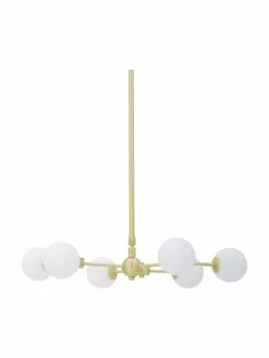 Westwing Collection Gro&szlig;e Runde Pendelleuchte Aurelia, Ø 61 x H 78 cm