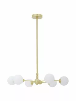 Westwing Collection Gro&szlig;e Runde Pendelleuchte Aurelia, Ø 61 x H 78 cm -Leuchten Verkaufsladen Grosse Runde Pendelleuchte Aurelia 4