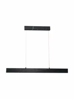 Gro&szlig;e Schmale LED-Pendelleuchte Pierce in Marmoroptik, B 90 x H 10 cm -Leuchten Verkaufsladen Grosse Schmale LED Pendelleuchte Pierce in Marmoroptik 3