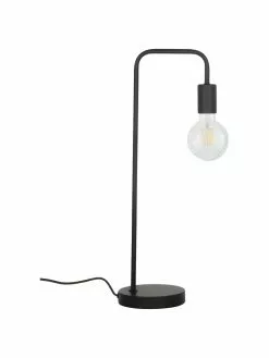 Westwing Collection Gro&szlig;e Schreibtischlampe Flow aus Metall, B 22 x H 56 cm