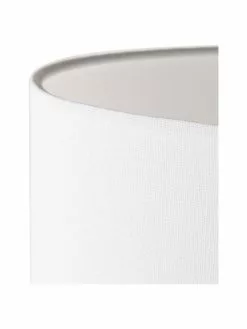 Westwing Collection Gro&szlig;e Tischlampe Abigail aus Glas und Leinen, Ø 32 x H 61 cm -Leuchten Verkaufsladen Grosse Tischlampe Abigail aus Glas und Leinen 4