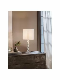 Gro&szlig;e Tischlampe Diamond aus Kristallglas, Ø 25 x H 53 cm -Leuchten Verkaufsladen Grosse Tischlampe Diamond aus Kristallglas 2