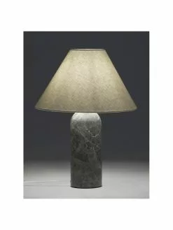 Westwing Collection Große Tischlampe Gia mit Marmorfuß in Dunkelgrau, Ø 46 x H 60 cm 12 Westwing Collection Große Tischlampe Gia mit Marmorfuß in Dunkelgrau, Ø 46 x H 60 cm -Leuchten Verkaufsladen Grosse Tischlampe Gia mit Marmorfuss in Dunkelgrau 4