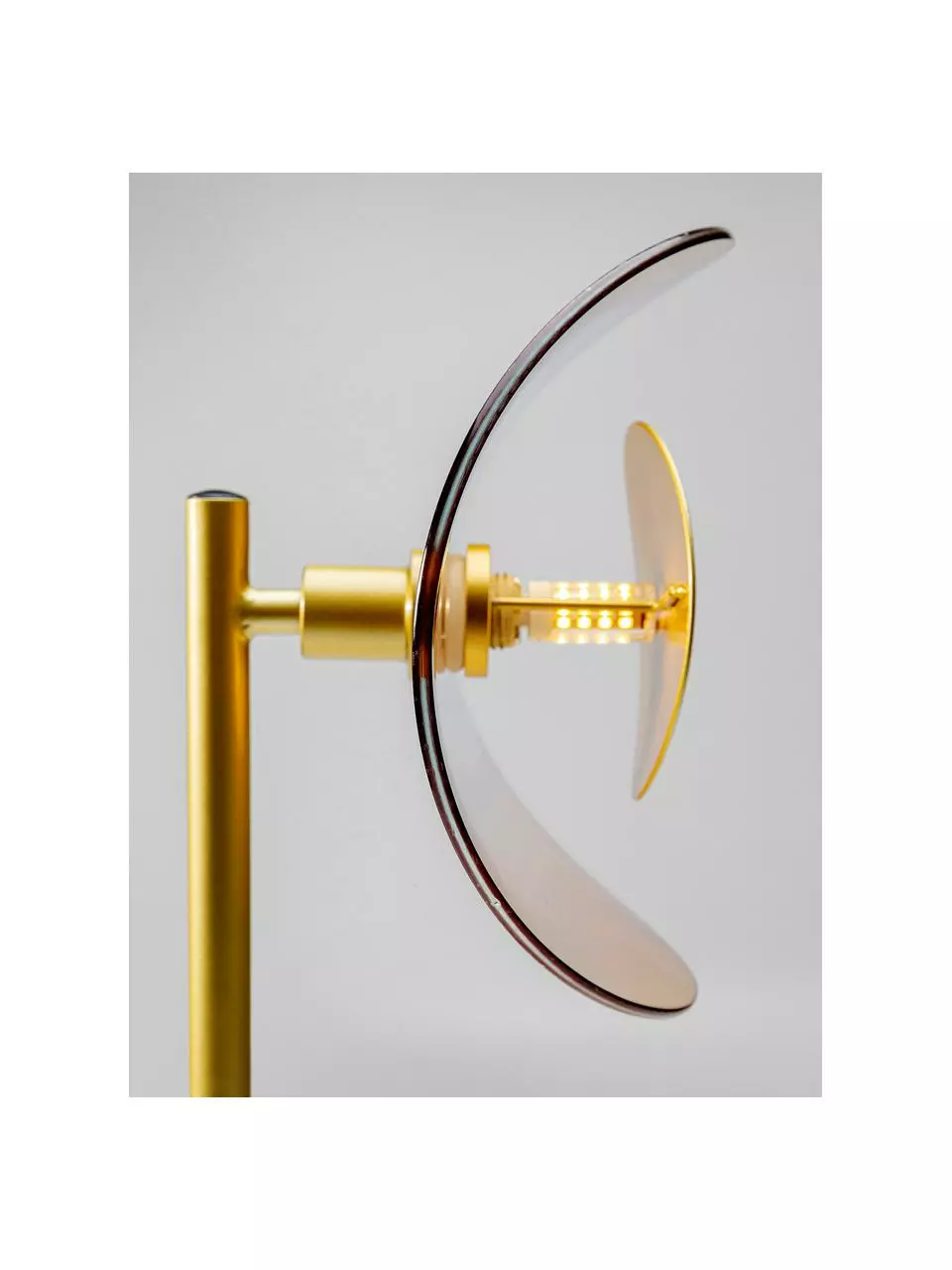 Kare Design Große Tischlampe Mariposa aus Glas und Metall, Ø 25 x H 60 cm 8 Kare Design Große Tischlampe Mariposa aus Glas und Metall, Ø 25 x H 60 cm – Bild 6